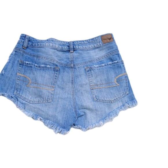 American Eagle Shorts 10 Vintage Hi Rise‎ Festival Denim Jean - Picture 2 of 7